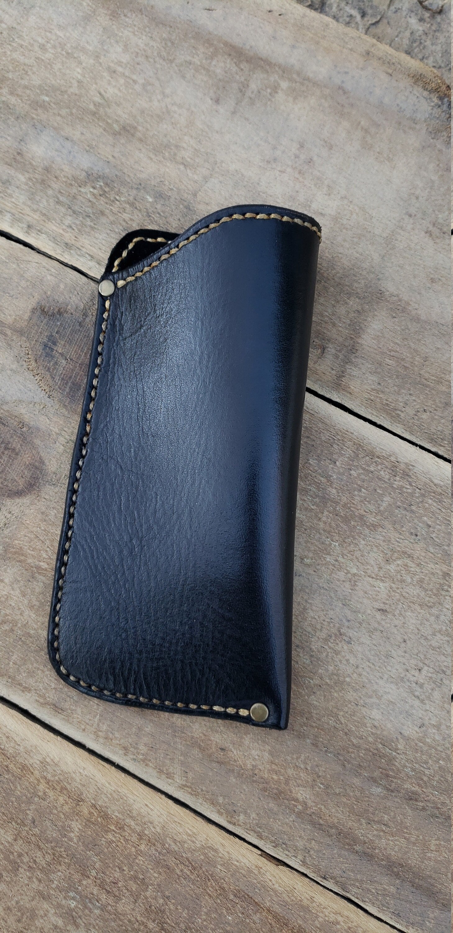 Leather Eyeglass Sleeve, Soft Eyeglass Case, EDC, Eyeglass sleeve, Leather eyeglass protector AnchorsAweighLeather