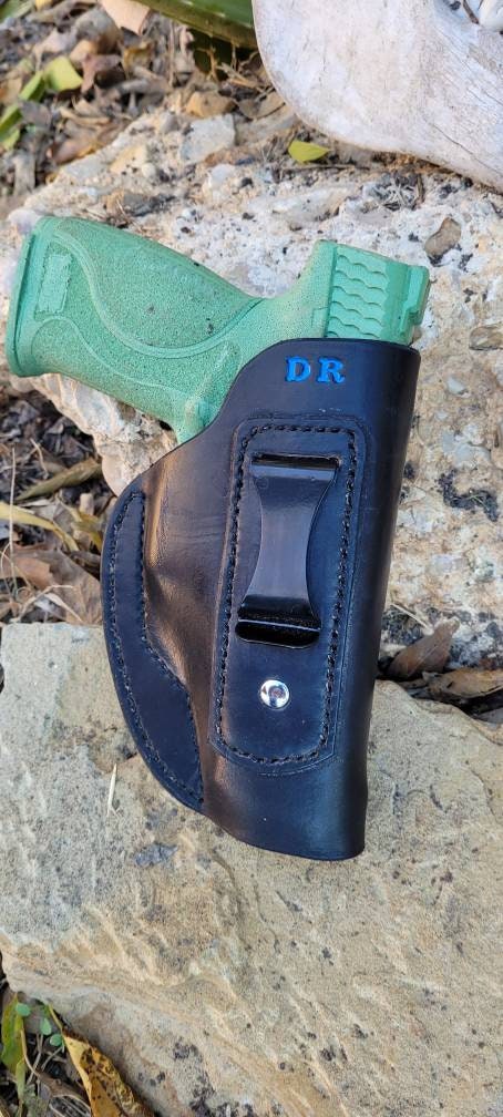 Leather IWB holster, CCW Holster, EDC, Leather Holster, Holster AnchorsAweighLeather