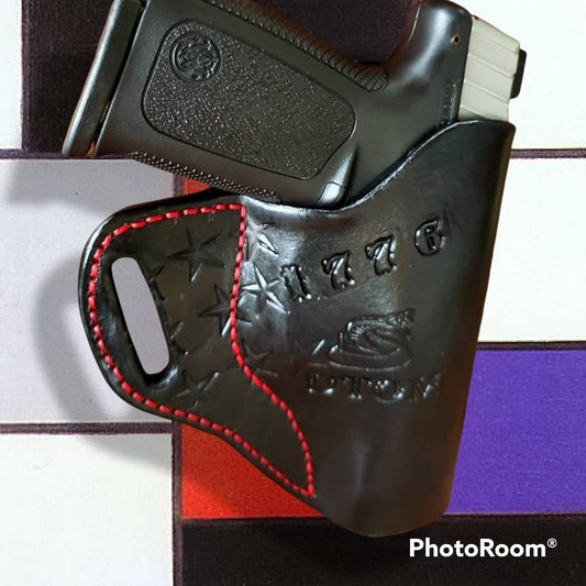The Freedom OWB Avenger Leather Holster, Leather Holster, Holster, EDC AnchorsAweighLeather