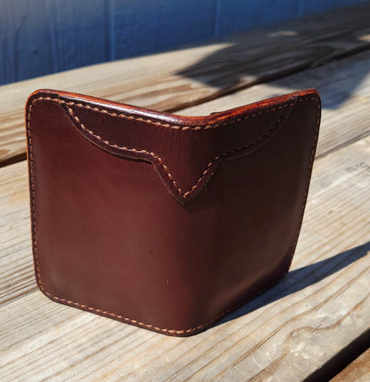 Western Vertical Wallet, Minimalist wallet, EDC, Wallet, The Rancher Wallet AnchorsAweighLeather