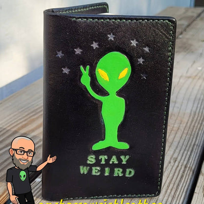 Leather Passport Holder, Travel Wallet, Passport Wallet, field note cover, leather journal AnchorsAweighLeather