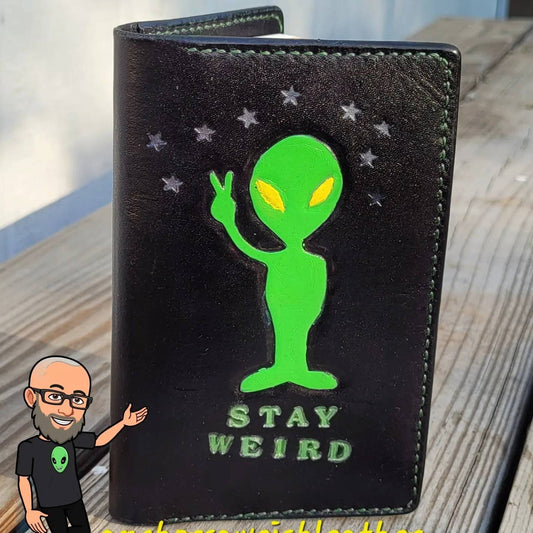 Leather Passport Holder, Travel Wallet, Passport Wallet, field note cover, leather journal AnchorsAweighLeather