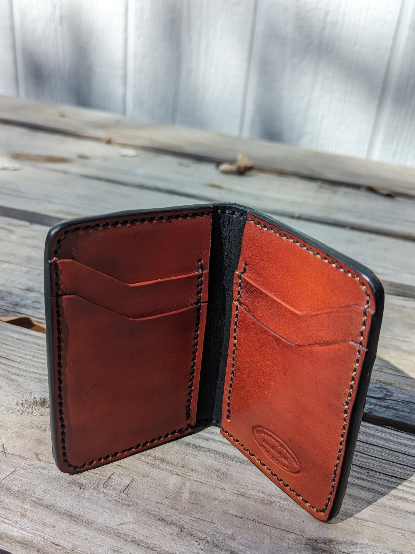 Black Genuine Alligator Skin Men's Vertical Wallet, Minimalist wallet, EDC, Wallet, The Executive Wallet, Premium Wallet AnchorsAweighLeather