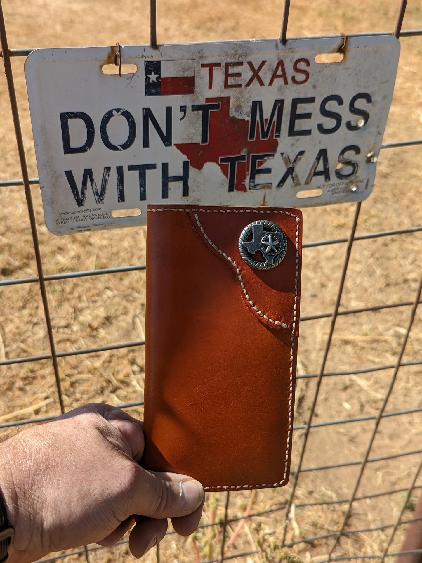 Roper Wallet, Long Wallet, San Antone Roper Wallet, Wallet, EDC AnchorsAweighLeather